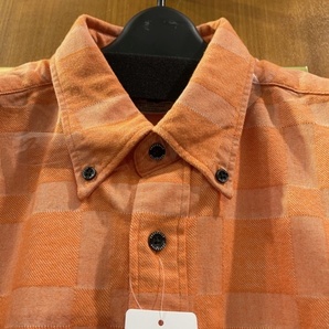 メンズLサイズ 超特価セール 綿100％ 紳士シャツ カジュアルシャツ シャツ 長袖シャツ 新品未使用品 送料無料 上着 羽織もの 老舗ブランドの画像5