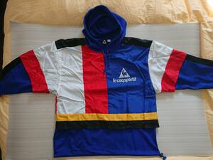 ◆◇③ ルコック/ルコックスポルティフ /le coq sportif プルオーバーパーカー レイヤード made inJapan/日本製◇◆