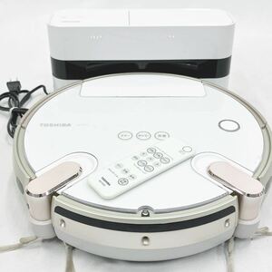 TOSHIBA 東芝　トルネオ　ロボット掃除機 VC-RDV1 ホワイト　2014年製　電化製品　02-1209