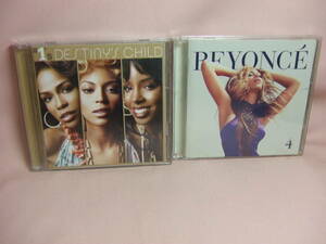 ２点CD★送料100円★BEYONCE 4＆DESTINY'S CHILD #1'S　　ビヨンセ＆ディスティニーズチャイルド　８枚同梱ＯＫ