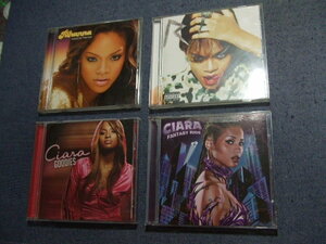 4CD★リアーナ（Rihanna)＆シアラCIARA【TALK THAT TALK】【Music Of The Sun】「GOODIES」[FANTASY RIDE]★8枚同梱送料100円　　　り