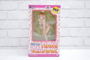 222【未開封】【1円～】MegaHouse/メガハウス ワンピース Portrait.Of.Pirates P.O.P フィギュア LIMITED EDITION ナミ Ver.PINK