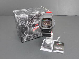 137【1円～】G-SHOCK ジーショック CASIO カシオ DW-5600HR-1DR 腕時計 デジタル