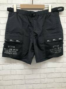 268【1円～】WTAPS ダブルタップス 22SS TRACKS SHORTS NYRON TUSSAH ショートパンツ ハーフパンツ サイズ 02 M 221BRDT-PTM07