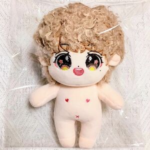 【新品未使用】 BTS V キムテヒョン テテ パーマ ぬいぐるみ 本体 20cm ドール Doll 人形 くるくるパーマ