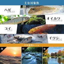 折りたたみ タモ網 魚用網 ランディングネット 折りたたみ式 渓流 玉網 伸縮 大型タイプ 釣具 フィッシング用品_画像5