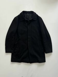 helmut lang archive coat ITALY ヘルムートラング　アーカイブ　本人期　イタリア製　ステンカラーコート コート ブラック 