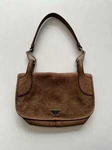 2003FW PRADA VINTAGE HAND BAG プラダアーカイブ　オーストリッチ　ハンドバッグ レザー プラダ PRADA 