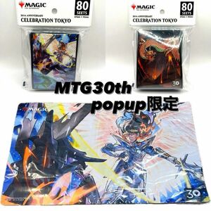 MTG 30th 邪悪を打ち砕く さいとうなおき プレイマット カードスリーブ　シヴ山のドラゴン カードスリーブ ３点セット