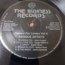 Lovers For Lovers Vol.9 / TT Ross / John Holt / Mellow Rose / Sugar Minott //　Business Record Productions LP / Lovers_画像4