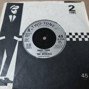 The Specials - Ghost Town / Why / Friday Night, Saturday Morning // Two-Tone Records 7inch / Ska