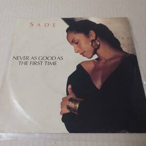 Sade - Never As Good As The First Time / Keep Hanging On // Portrait 7inch