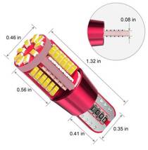 ★1円スタート★送料140円★大好評★お買い得 爆光 T10 T16 LED 57SMD バルブ 6球セット バックランプ ポジション ナンバー灯_画像3