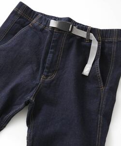 美品 NANO UNIVERSE 別注 GRAMICCI デニム ナロークライミングパンツ XL / ナノユニバース グラミチ DENIM PANTS