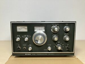 【ジャンク出品】TRIO TS-510X？？？（型番不明なので確認お願いします） トリオ 真空管式トランシーバー【無線01】