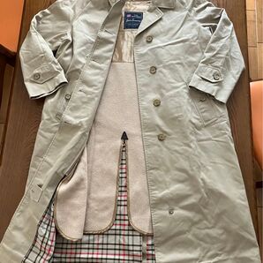 【着用回数少 長期自宅保管】John Sweeney ステンカラーコート 13号 LL ウールライナー 英国製 イングランド