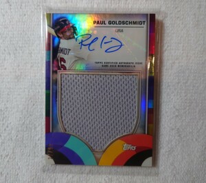 PAUL GOLDSCHMIDT 2023 Topps World Baseball Classic WBC Relic Auto /99