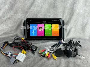 9インチ C26 セレナ 専用 パネル iPhone CarPlay アンドロイド ナビ ディスプレイオーディオ 画質 新品 バックカメラ付