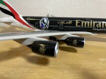 Emirates Airbus A380-800 1/200 COLLINGWOOD FOOTBALL CLUBモデル　簡易組み立て式　レア_画像5