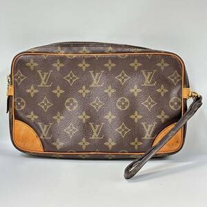 【1A14】1円スタート LOUIS VUITTON / SL1912 ルイヴィトン マルリードラゴンヌ モノグラム ハンドバッグ セカンドバッグ クラッチバッグ