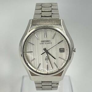 【1T3】1円スタート SEIKO KING QUARTZ / 0852-8001-G セイコー キングクオーツ デイト クオーツ QZ メンズ 腕時計