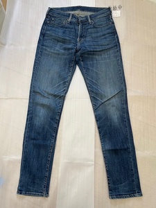 Abercrombie&Fitch アバクロンビー&フィッチ　RUSTIN ATHLETIC SKINNY W31 L34 ブルー　スリム スキニー デニムパンツ 美品中古!!