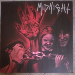 MIDNIGHT/NO MERCY FOR MAYHEM Ltd.333 picture盤 美品 HELLS HEADBANGERS オリジナル盤 メタルパンク名盤