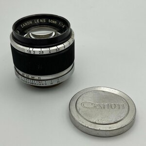 CANON LENS 50mm f1.8 キヤノン レンズ Canon Camera Co. Japan Leica ライカ Lマウント ジャンク品