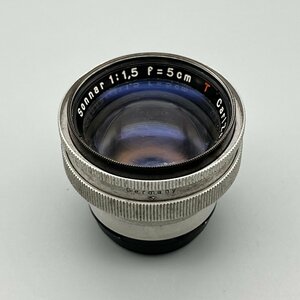 Sonnar 5cm f1.5 Carl Zeiss Jena ゾナー 50mm カール ツァイス イエナ Contax コンタックスCマウント レンジファインダー