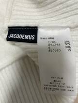 JACQUEMUS ジャックムス　セーター　白_画像4