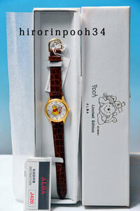  ценный не использовался ALBA Винни Пух наручные часы ограничение 800 шт Disney Pooh