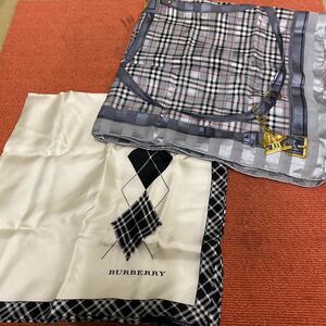 BURBERRY バーバリー スカーフ 2点セット 中古品 クリックポスト