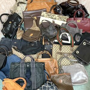 HERMES FENDI COACH GUCCI HUNTING WORLD POLO etc. バッグ 31点セット まとめ売り 高級 ブランド 有名 おすすめ 大人気 Ａ