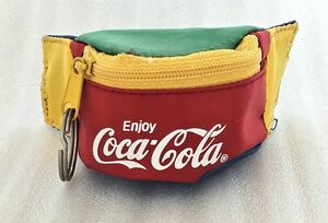 ●非売品●コカコーラ●Coca‐Cola●ミニミニウエストポーチ●キーリング●販促品●ノベルティ●1980年代●　　