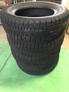 ブリヂストン スタッドレスタイヤ(中古)　アイスパートナー　４本セット(２本分)　１９５/６５Ｒ１５(２－①)