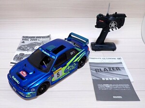 タミヤ 1/10 GPエンジンカー TG10 MK.1 SUBARU IMPREZA WRC2001 セット