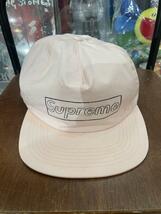 21SS Supreme KAWS Chalk Logo 5-Panel Pink 新品 シュプリーム カウズ チョークロゴ 5パネル Cap キャップ ピンク P265_画像2