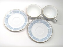 ノリタケ　Noritake　レースウッドゴールド　金彩　カップ& ソーサー　2客セット　未使用品　元箱はありません_画像6