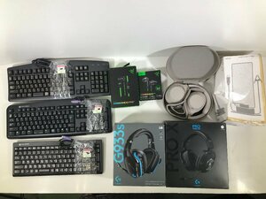 PC 周辺機器 DELL PS/2端子キーボード RAZER HAMMERHEAD PRO Logicool G933S ゲーミングヘッドセット ワンセグアンテナ 他 まとめ ジャンク