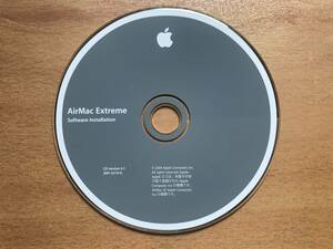 【送料：230円】CD-ROM［J691-5219-A］◆AirMac Extreme Software Installation◆１枚【中古】