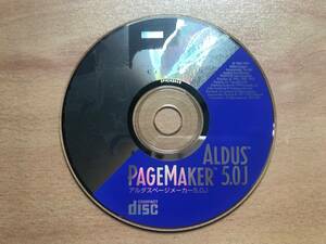【送料：230円】CD-ROM◆Adobe PageMaker5.0J Mac版【中古】