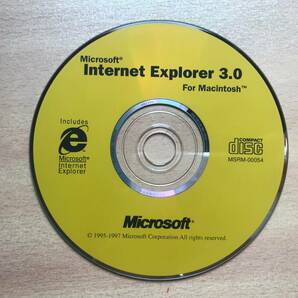 【送料：230円】CD-ROM◆Internet Explorer 3.0 for Macintosh【中古】の画像1