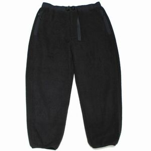 everyone エブリワン 23AW fleece pants フリースパンツ M ブラック