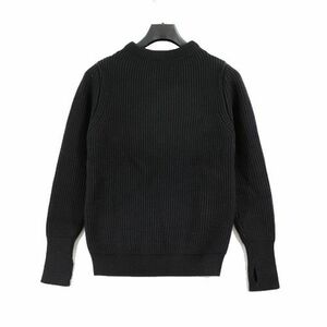 ANDERSEN-ANDERSEN アンデルセンアンデルセン 5 gauge Crewneck クルーネックニット XS ブラック