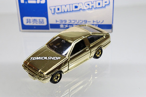 トミカショップオリジナル　トヨタ スプリンタートレノ 金メッキバージョン※非売品