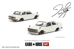 MINI GT　KHMG041　日産 ダットサン 510 ストリート タント V1 KAIDO HOUSE(左ハンドル) ※1/64スケール