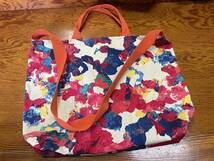 【Tadanori Yokoo & Bohemians/横尾忠則&ボヘミアンズ】2way Graphic Tote Bag 総柄 グラフィックプリント トートバッグ キャンバス_画像5