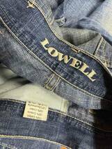 MADE IN ITALY【LOWELL/ロウェル】Straight Fit Denim Pants Jeans size34 ストレートフィット デニムパンツ ジーンズ 伊製 トラウザー_画像5