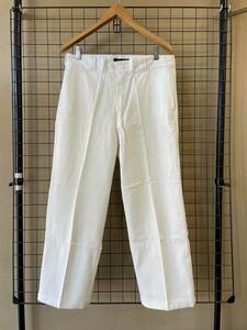 【VAINL ARCHIVE × Dickies/ヴァイナルアーカイブ×ディッキーズ】ACD WHITE PIKE size34 ホワイトピケ 874ベース オリジナル パンツ