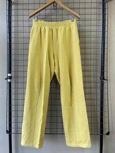 【UNUSED/アンユーズド】Center Pleats Sweat Pants size3 MADE IN JAPAN センタープリーツ スウェットパンツ コットン製